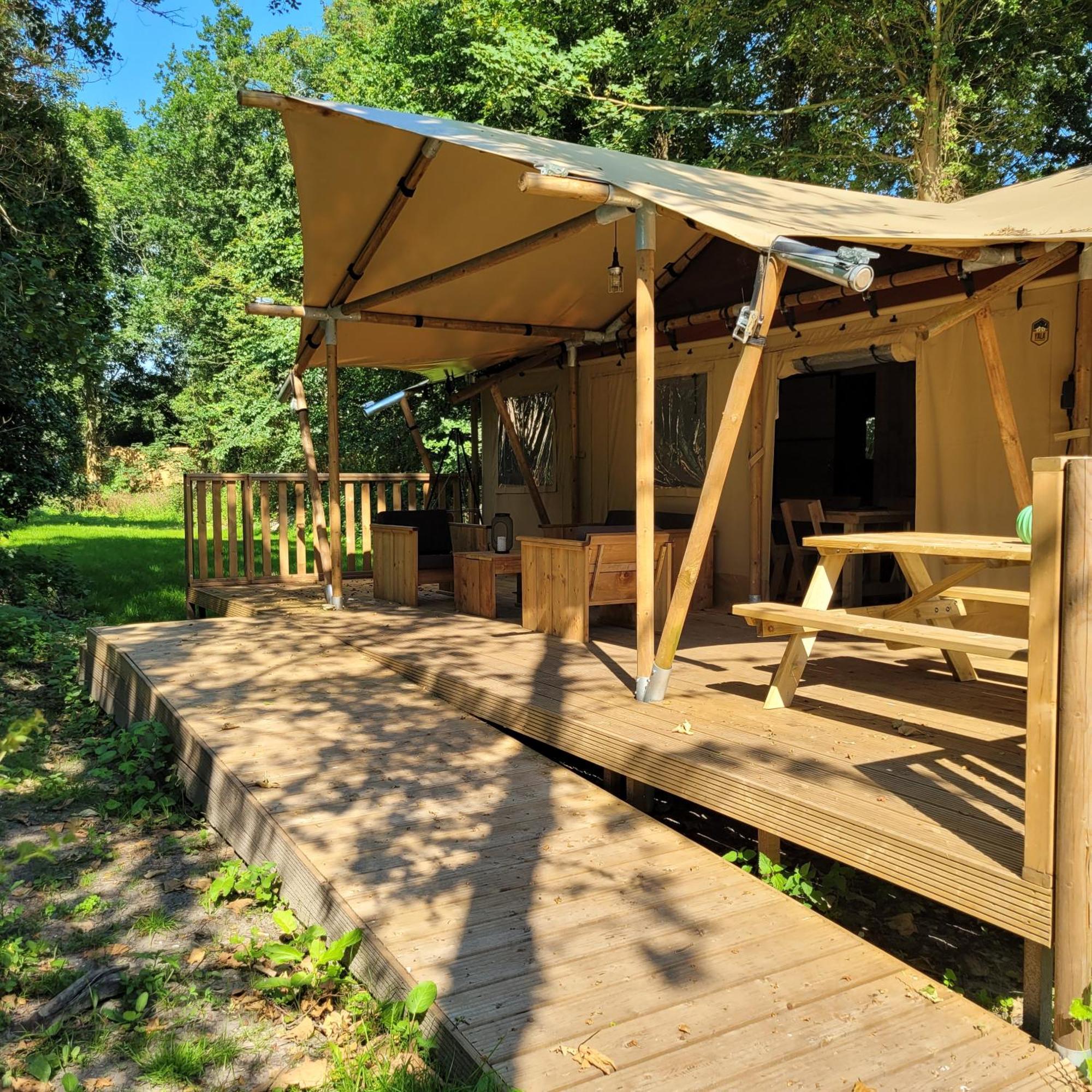 Ecolodges De Dreef Renesse Exterior foto