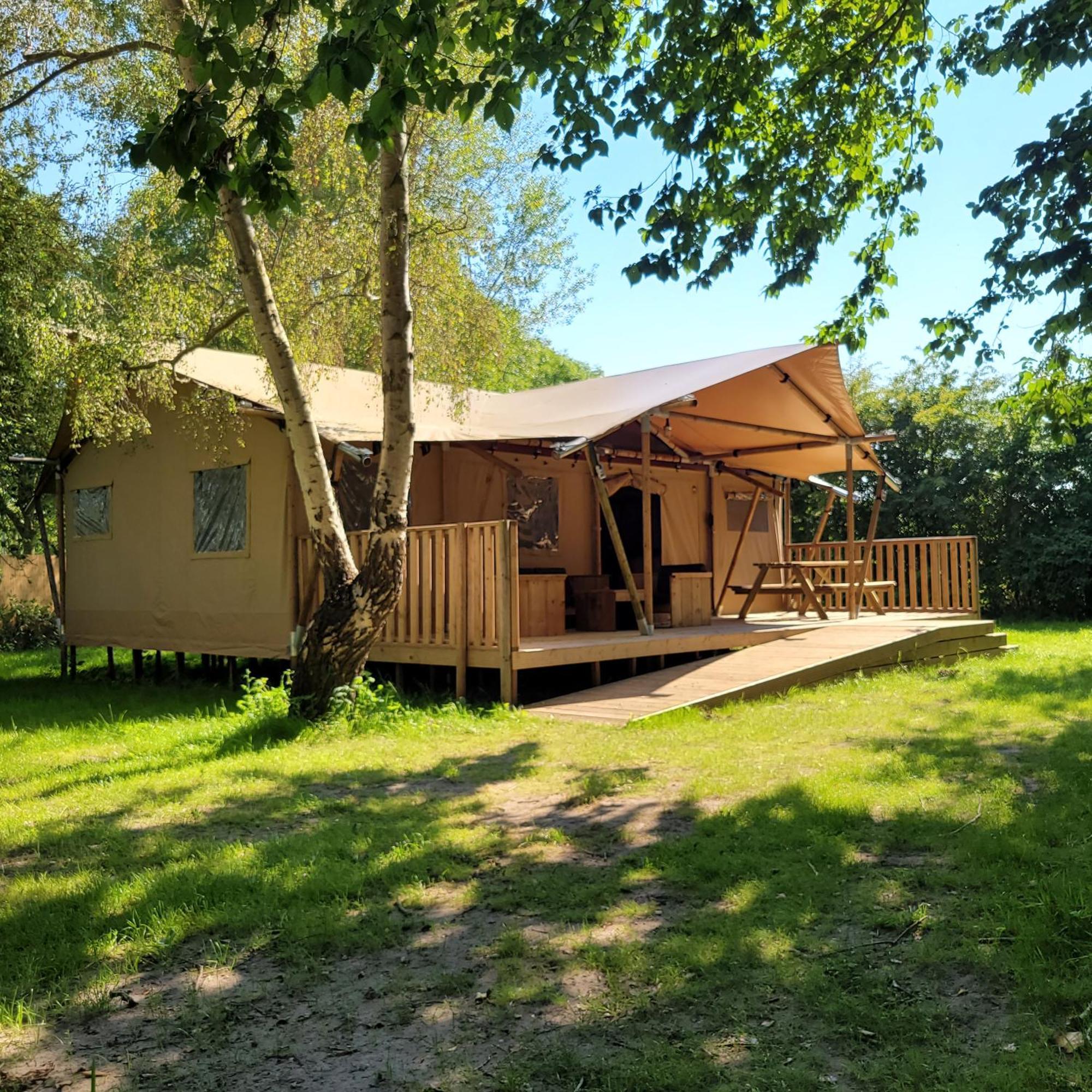 Ecolodges De Dreef Renesse Exterior foto